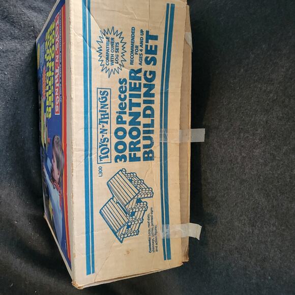 Frontier Building Set, 300 pieces,in orig box, vt 1987, Ages 4+, by Toys-N-Thin - Picture 2 of 13